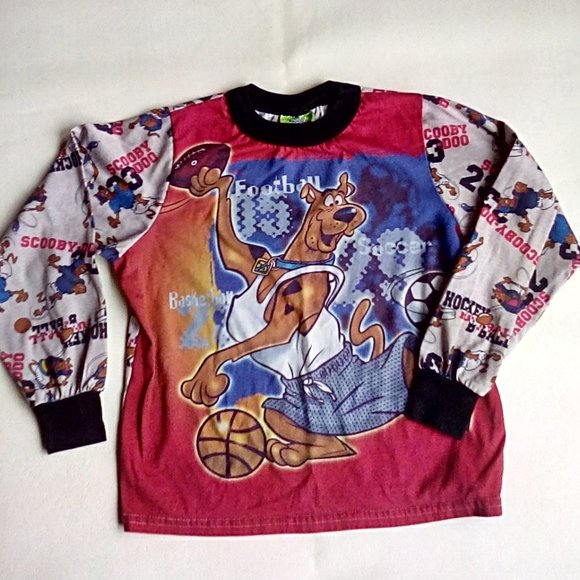 Scooby Doo Pajama Top, Size 8-10 - Picture 1 of 1